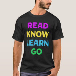 Camiseta Leia Saber Aprender Ir Livros Professora