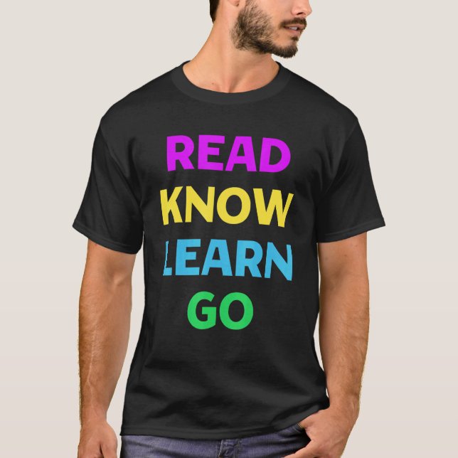 Camiseta Leia Saber Aprender Ir Livros Professora (Frente)