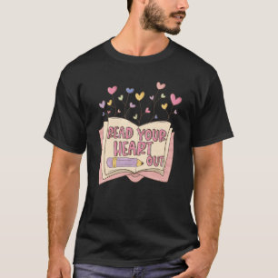 Camiseta Leia seu livro de coração lendo professor de inglê