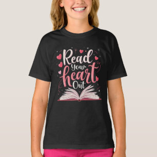 Camiseta Leia seu livro de leitura do professor no coração