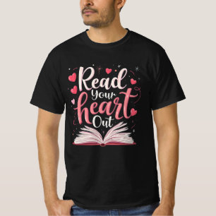Camiseta Leia seu livro de leitura do professor no coração