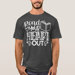 Camiseta Leia Sua Nerd De Livro Do Livro Do Coração Li
