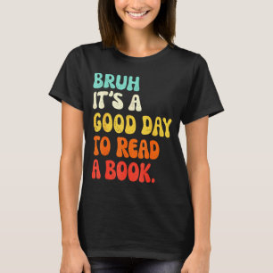 Camiseta Leia um livro, cara, legal, professora de inglês l
