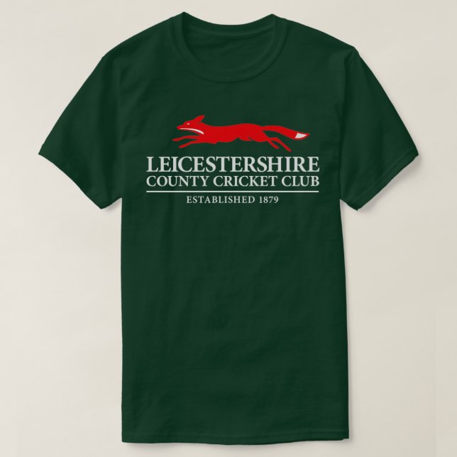 Camiseta Leicestershire County Cricket Club (Frente do Design)