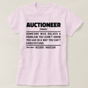 Camiseta Leilão Noun Definition Marketer Sayings Engraçados