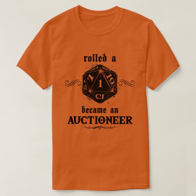 Camiseta Leilão Roll sem Sorte (Frente do Design)