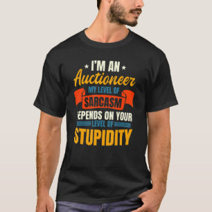Camiseta Leilão Sarcasm Venda Pública Venda Leilão Sal