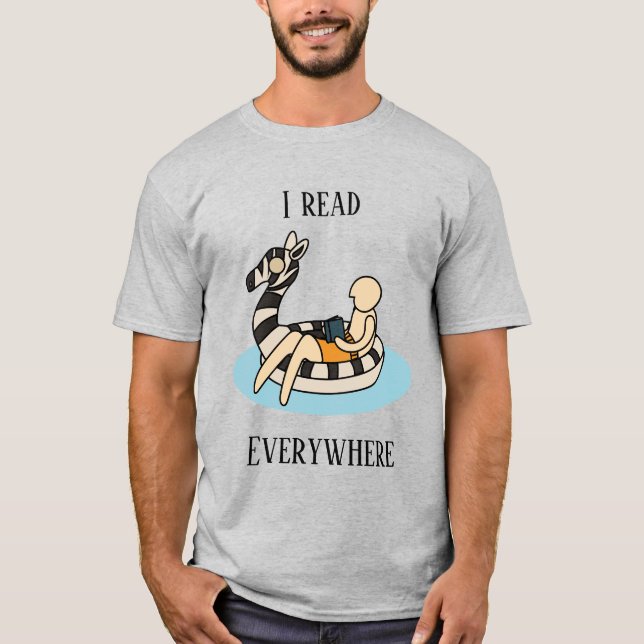 Camiseta Leio em todo lugar versão masculina (Frente)