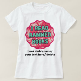 Camiseta Leio Livros Banidos - Retro Vintage Book Lover