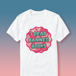Camiseta Leio Livros Banidos - Retro Vintage Book Lover