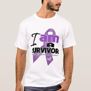 Camiseta Leiomyosarcoma - eu sou um sobrevivente