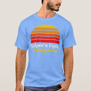 Camiseta Leipers Fork Tennessee Retro Sunset Nashville