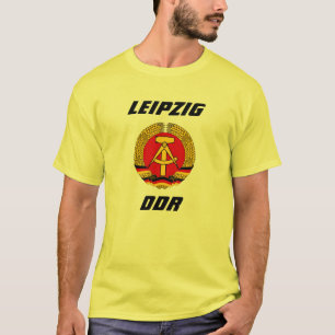 Camiseta Leipzig, DDR - Deutsche Demokratische Republik