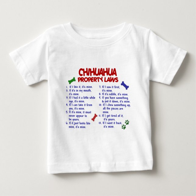 Camiseta Leis 2 da propriedade da CHIHUAHUA (Frente)