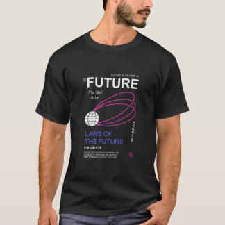 Camiseta Leis do Futuro - Futuro Design mínimo