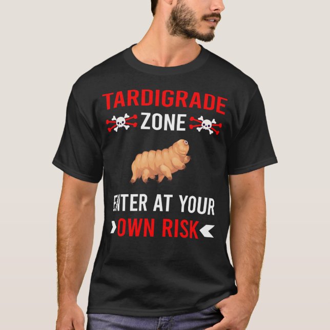 Camiseta Leitão de Mata de Urso Aquático Tardigrado (Frente)
