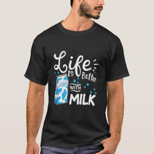 Camiseta Leite