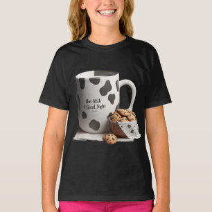 Camiseta Leite caneca e novata