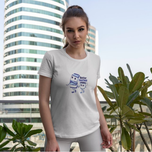 Camiseta Leite Cinto E Caneca (Criador carregado)