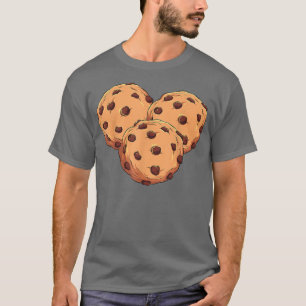 Camiseta Leite Cookie Halloween Figurume Correspondente Cas