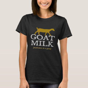 Camiseta Leite De Cabra Perfecção Leite Leite Leite De Leit