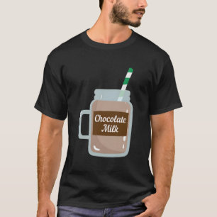 Camiseta Leite De Chocolate Leite Leite Frio Adormece Hoodi