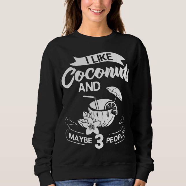 Camiseta Leite De Coco Óleo De Água Fruta De Palma (Frente)