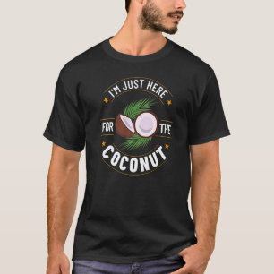 Camiseta Leite De Coco Óleo De Água Fruta De Palma