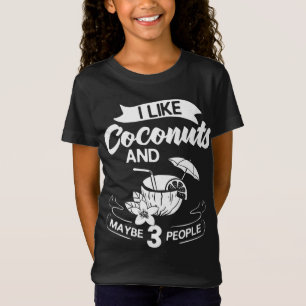 Camiseta Leite De Coco Óleo De Água Fruta De Palma