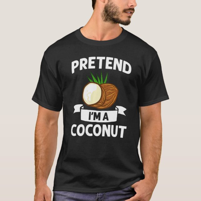 Camiseta Leite De Coco Óleo De Água Fruta De Palma (Frente)