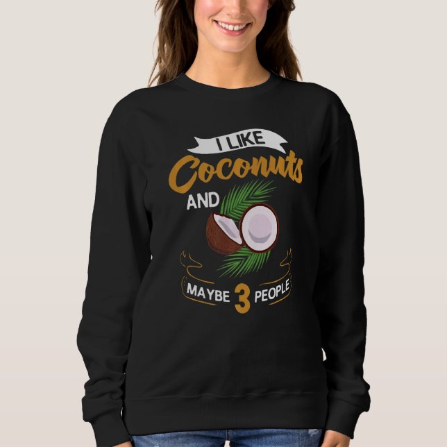 Camiseta Leite De Coco Óleo De Água Fruta De Palma (Frente)