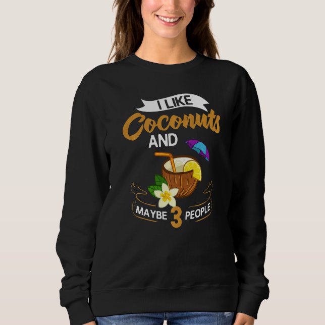 Camiseta Leite De Coco Óleo De Água Fruta De Palma (Frente)