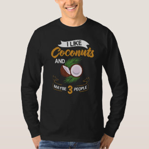 Camiseta Leite De Coco Óleo De Água Fruta De Palma