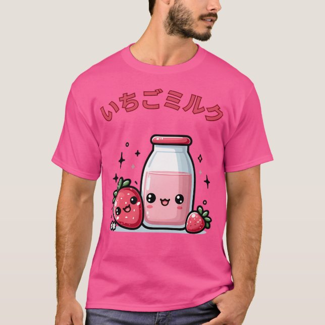 Camiseta Leite de morango (Frente)