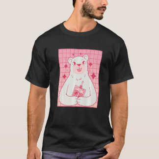 Camiseta Leite de morango Bebendo