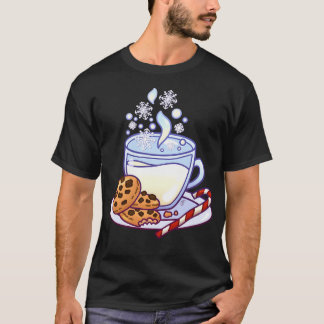 Camiseta Leite De Natal E Biscoitos