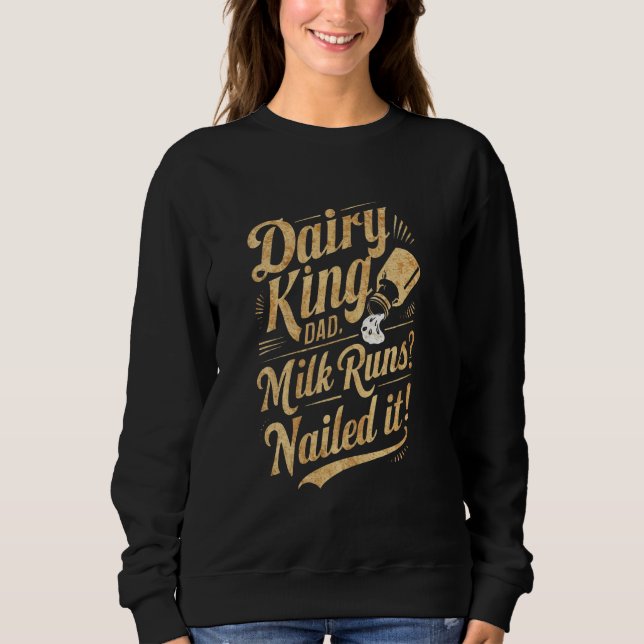 Camiseta Leite De Pai Leite De Leite De Leite É Engraçada,  (Frente)