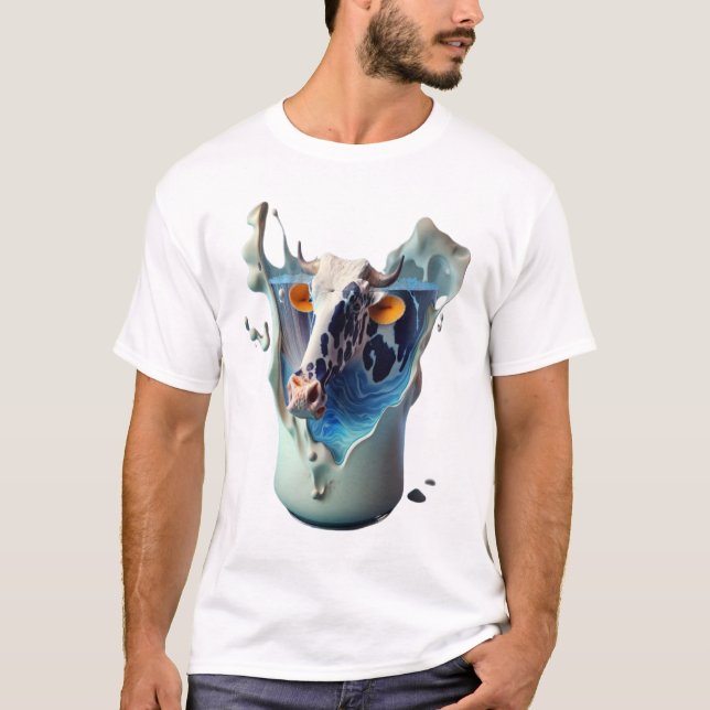 Camiseta Leite de vaca (Frente)