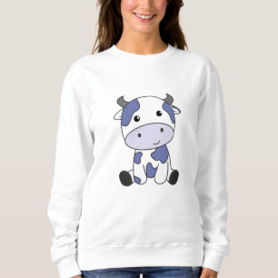 Camiseta Leite de Vaca Kawaii - Blueberry japonesa