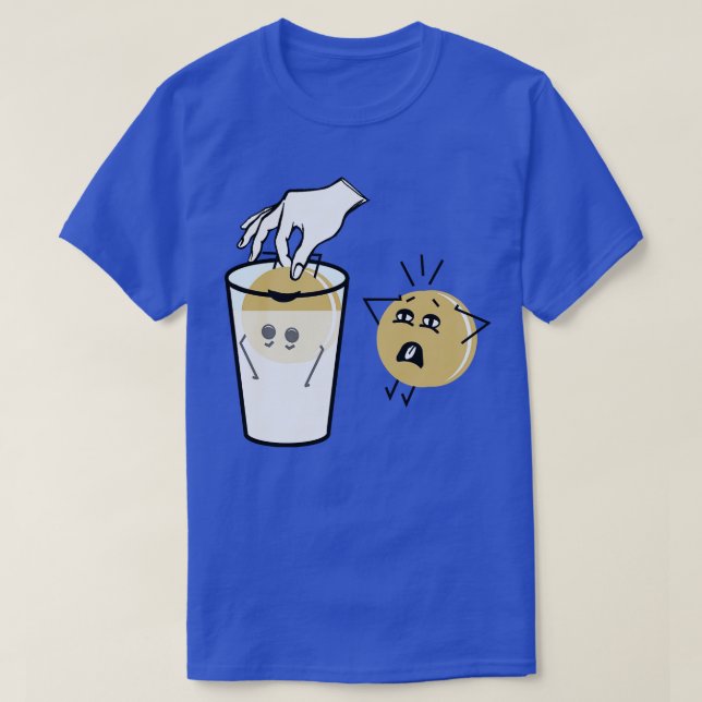 Camiseta Leite e Cookies Dunk (Frente do Design)