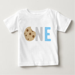 Camiseta Leite e Cookies Primeiro Aniversário