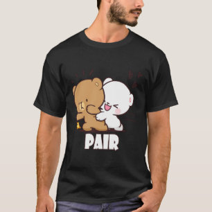 Camiseta leite e mocha