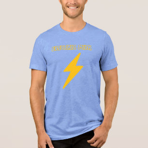 Camiseta Leite Elétrico Parafuso & Azul
