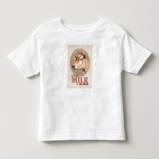 Camiseta "Leite Fresco da Nova Inglaterra"
