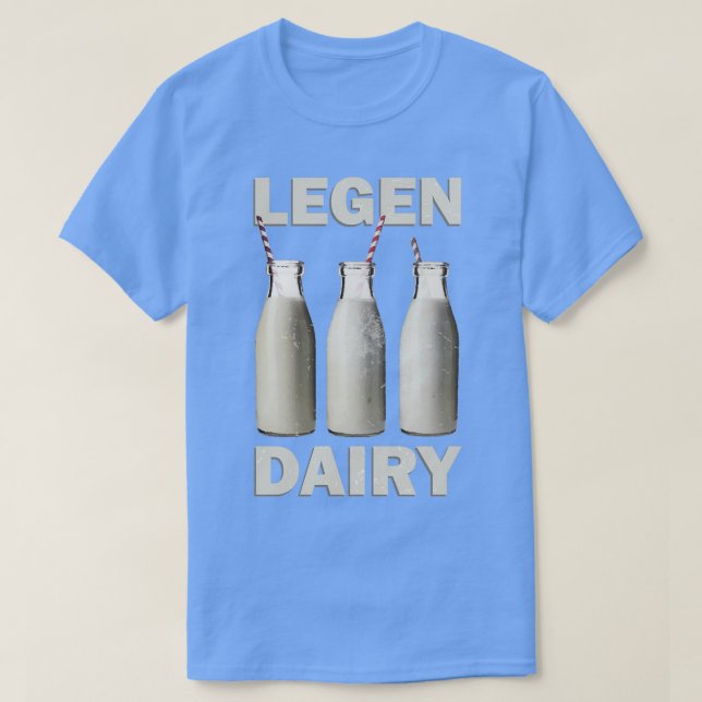 Camiseta Leite Leite Leiteiro Engraçado Sobrecarga De Frasc (Frente do Design)