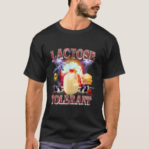 Camiseta Leite Leiteiro Engraçado Lactose Tolerante Vacas F