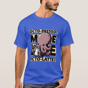 Camiseta Leite Não Confirmado - Octopus & milk