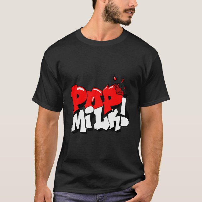 Camiseta Leite pop! (Frente)