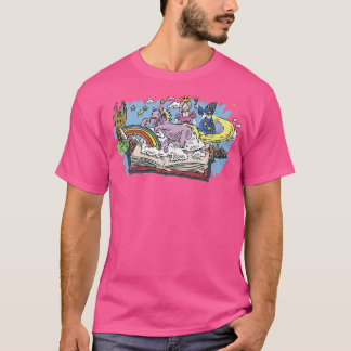 Camiseta Leitor Avid Bookworm LeitorFairy Tale Fantasy Book