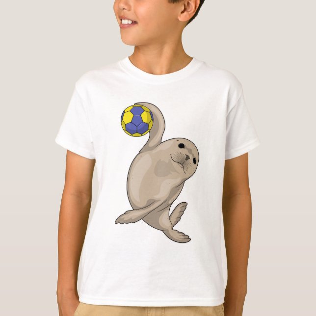 Camiseta Leitor de Andebol Seal (Frente)